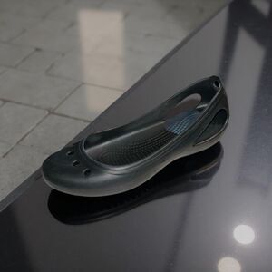 Crocs Kadee Black Ballet Flats Comfort Shoes Slingback Size 8